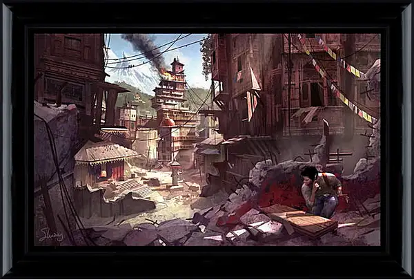 Картина в раме - Uncharted 2: Among Thieves Картина в раме - Uncharted 2: Among Thieves