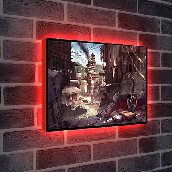 Лайтбокс световая панель - Uncharted 2: Among Thieves Лайтбокс световая панель - Uncharted 2: Among Thieves