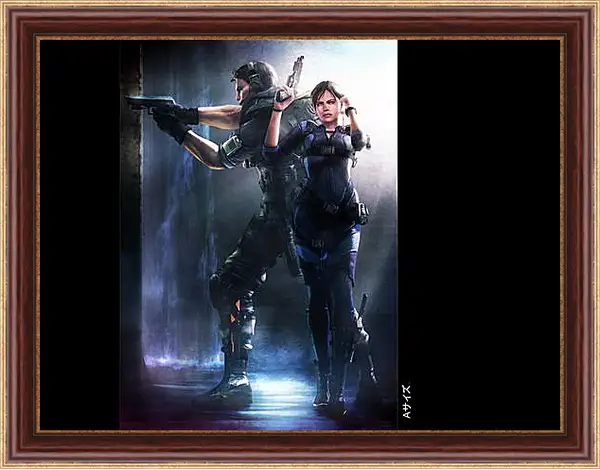 Картина в раме - Resident Evil Картина в раме - Resident Evil