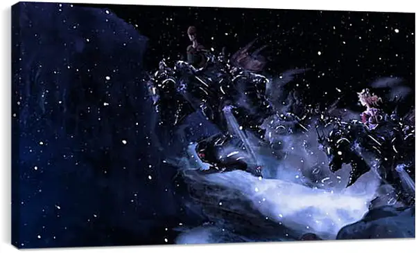 Постер на подрамнике - Final Fantasy III Постер на подрамнике - Final Fantasy III