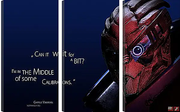 Модульная картина - Mass Effect 2 Модульная картина - Mass Effect 2
