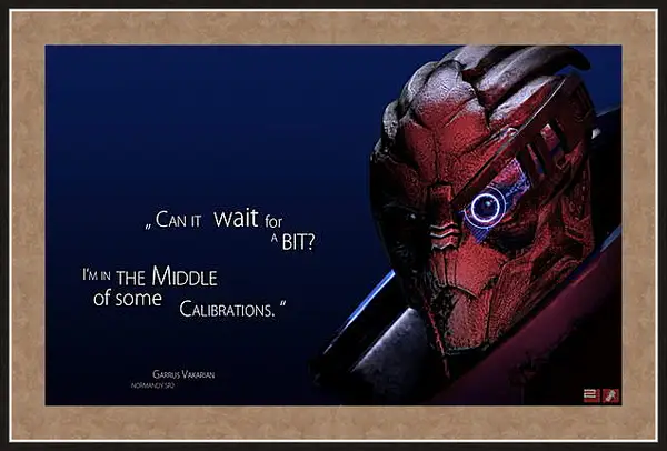 Картина в раме - Mass Effect 2 Картина в раме - Mass Effect 2
