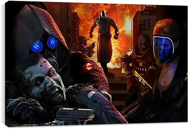 Постер на подрамнике - Resident Evil Постер на подрамнике - Resident Evil