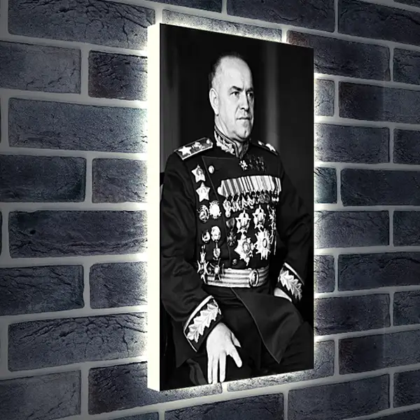 Лайтбокс световая панель - Георгий Константинович Жуков Лайтбокс световая панель - Георгий Константинович Жуков
