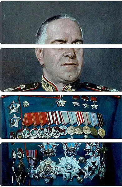 Модульная картина - Георгий Константинович Жуков Модульная картина - Георгий Константинович Жуков