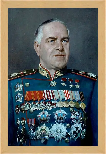Картина в раме - Георгий Константинович Жуков Картина в раме - Георгий Константинович Жуков