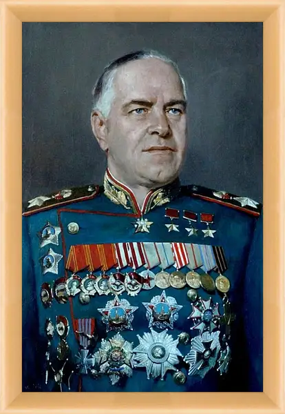 Картина в раме - Георгий Константинович Жуков Картина в раме - Георгий Константинович Жуков