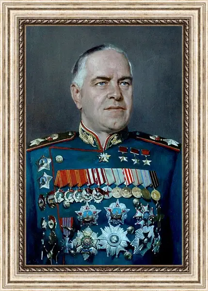 Картина в раме - Георгий Константинович Жуков Картина в раме - Георгий Константинович Жуков