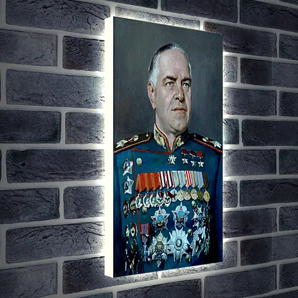 Лайтбокс световая панель - Георгий Константинович Жуков Лайтбокс световая панель - Георгий Константинович Жуков