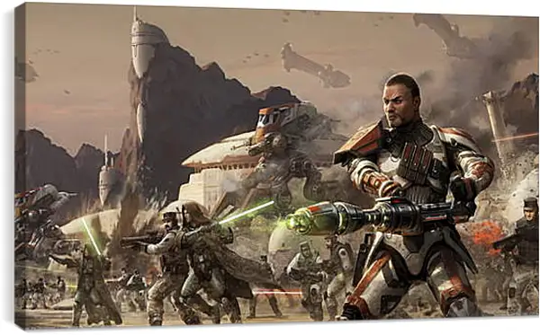 Постер на подрамнике - Star Wars: The Old Republic Постер на подрамнике - Star Wars: The Old Republic