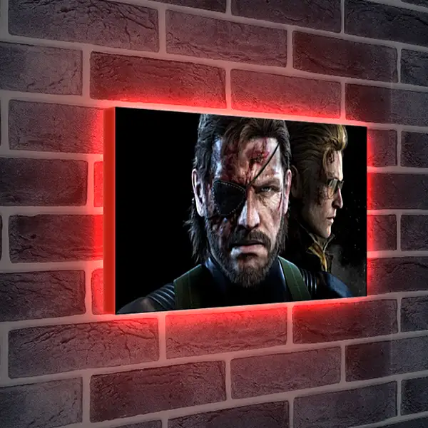 Лайтбокс световая панель - Metal Gear Solid V: The Phantom Pain Лайтбокс световая панель - Metal Gear Solid V: The Phantom Pain