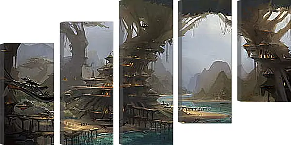 Модульная картина - Star Wars: The Force Unleashed Модульная картина - Star Wars: The Force Unleashed