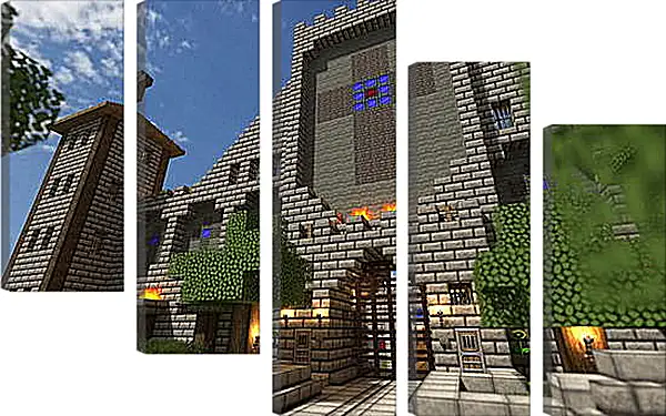 Модульная картина - Minecraft Модульная картина - Minecraft