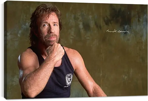 Постер на подрамнике - Чак Норрис. Chuck Norris Постер на подрамнике - Чак Норрис. Chuck Norris