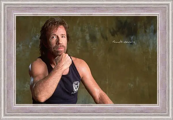 Картина в раме - Чак Норрис. Chuck Norris Картина в раме - Чак Норрис. Chuck Norris