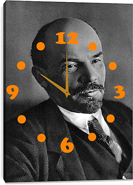 Часы картина - Владимир Ильич Ленин (Ульянов) Часы картина - Владимир Ильич Ленин (Ульянов)