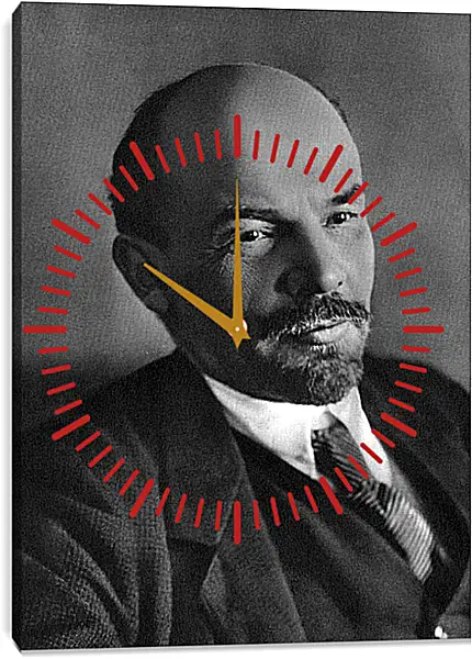 Часы картина - Владимир Ильич Ленин (Ульянов) Часы картина - Владимир Ильич Ленин (Ульянов)