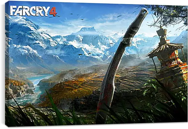 Постер на подрамнике - Far Cry 4 Постер на подрамнике - Far Cry 4