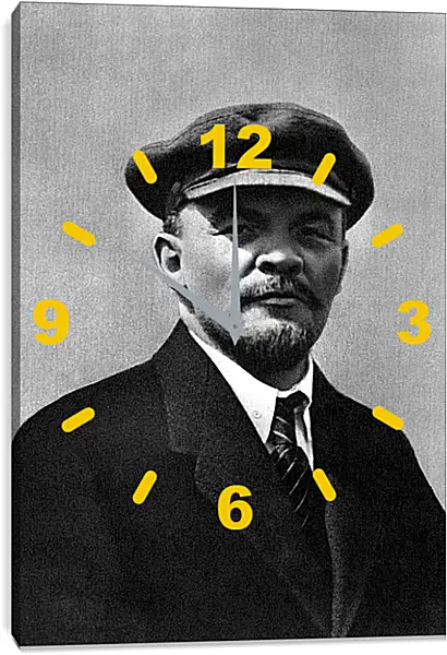 Часы картина - Владимир Ильич Ленин (Ульянов) Часы картина - Владимир Ильич Ленин (Ульянов)