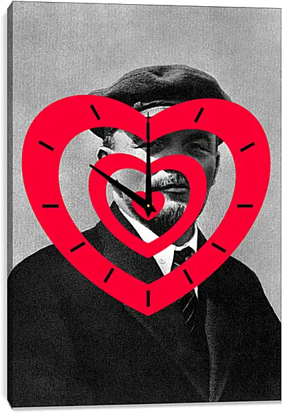 Часы картина - Владимир Ильич Ленин (Ульянов) Часы картина - Владимир Ильич Ленин (Ульянов)