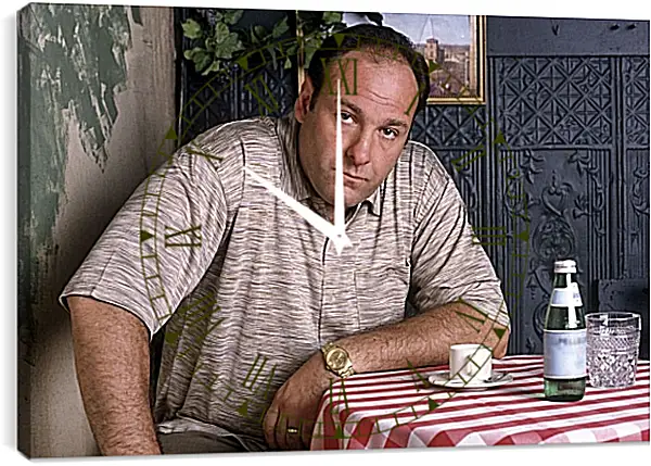 Часы картина - Клан Сопрано. The Sopranos Часы картина - Клан Сопрано. The Sopranos