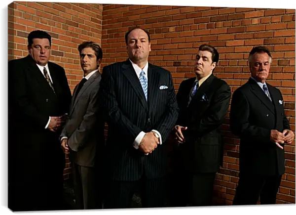 Постер на подрамнике - Клан Сопрано. The Sopranos Постер на подрамнике - Клан Сопрано. The Sopranos