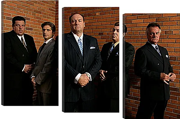Модульная картина - Клан Сопрано. The Sopranos Модульная картина - Клан Сопрано. The Sopranos