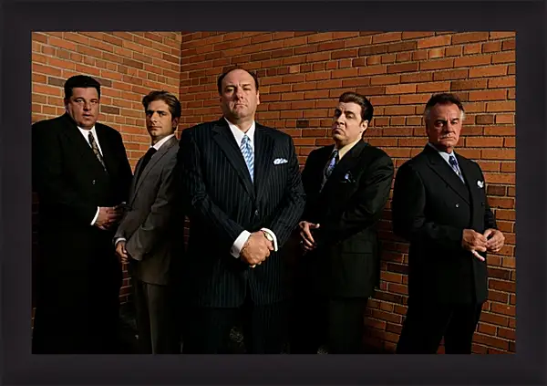 Картина в раме - Клан Сопрано. The Sopranos Картина в раме - Клан Сопрано. The Sopranos
