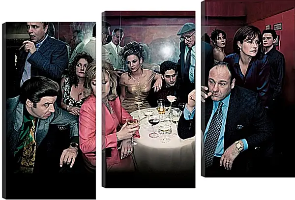 Модульная картина - Клан Сопрано. The Sopranos Модульная картина - Клан Сопрано. The Sopranos
