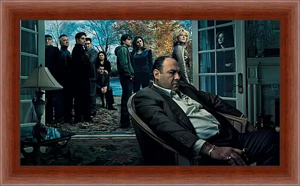 Картина в раме - Клан Сопрано. The Sopranos Картина в раме - Клан Сопрано. The Sopranos