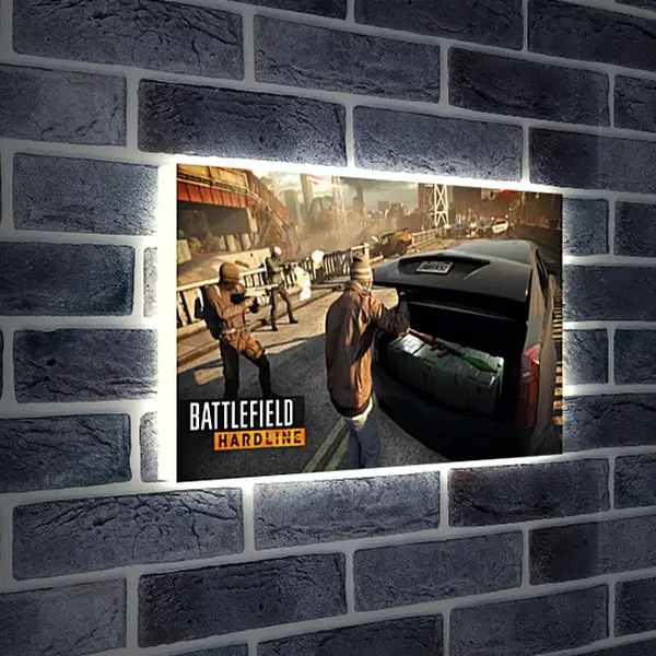 Лайтбокс световая панель - Battlefield: Hardline Лайтбокс световая панель - Battlefield: Hardline