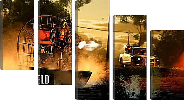 Модульная картина - Battlefield: Hardline Модульная картина - Battlefield: Hardline