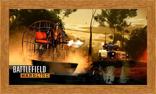 Картина в раме - Battlefield: Hardline Картина в раме - Battlefield: Hardline