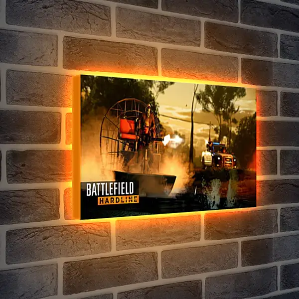 Лайтбокс световая панель - Battlefield: Hardline Лайтбокс световая панель - Battlefield: Hardline