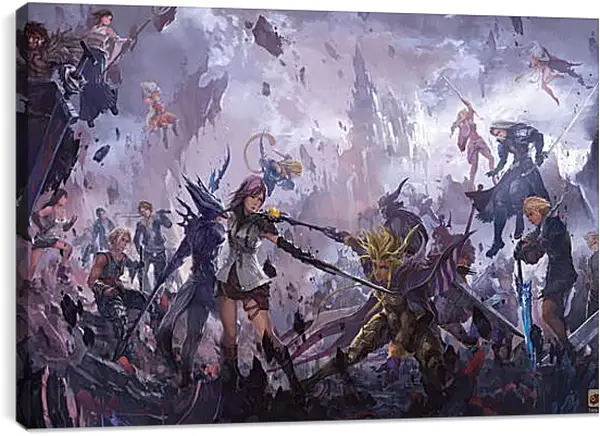 Постер на подрамнике - Final Fantasy Постер на подрамнике - Final Fantasy
