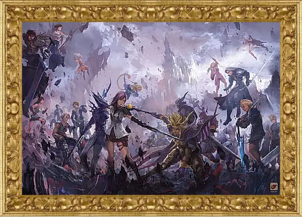 Картина в раме - Final Fantasy Картина в раме - Final Fantasy