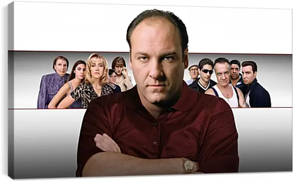 Постер на подрамнике - Клан Сопрано. The Sopranos Постер на подрамнике - Клан Сопрано. The Sopranos