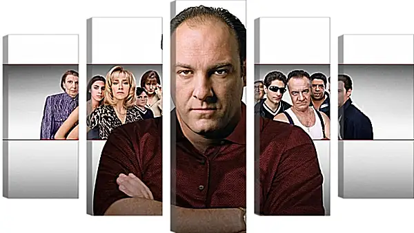 Модульная картина - Клан Сопрано. The Sopranos Модульная картина - Клан Сопрано. The Sopranos