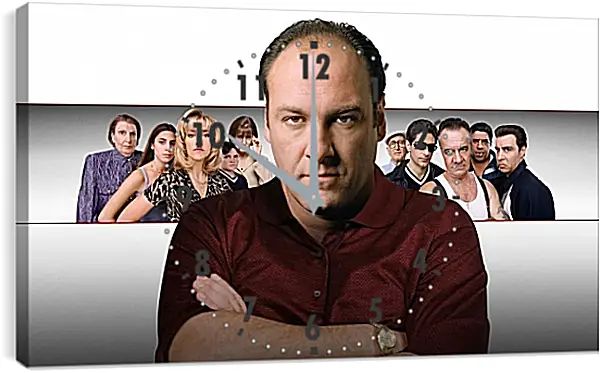 Часы картина - Клан Сопрано. The Sopranos Часы картина - Клан Сопрано. The Sopranos