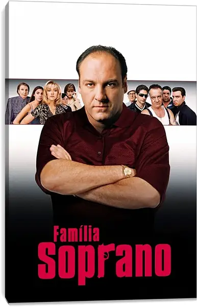 Постер на подрамнике - Клан Сопрано. The Sopranos Постер на подрамнике - Клан Сопрано. The Sopranos