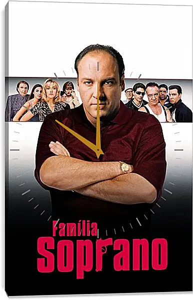 Часы картина - Клан Сопрано. The Sopranos Часы картина - Клан Сопрано. The Sopranos