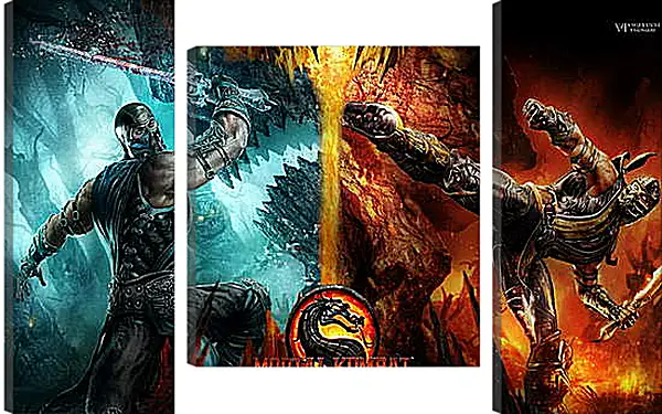 Модульная картина - Mortal Kombat Модульная картина - Mortal Kombat