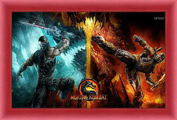 Картина в раме - Mortal Kombat Картина в раме - Mortal Kombat