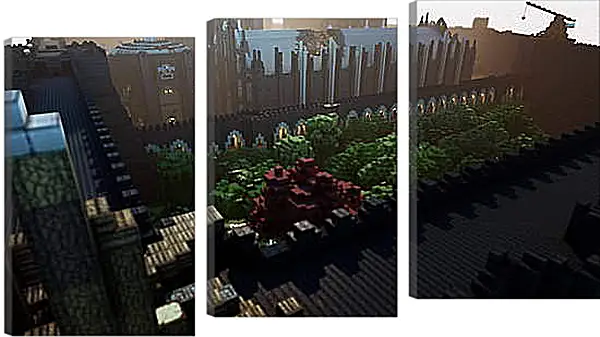 Модульная картина - Minecraft Модульная картина - Minecraft
