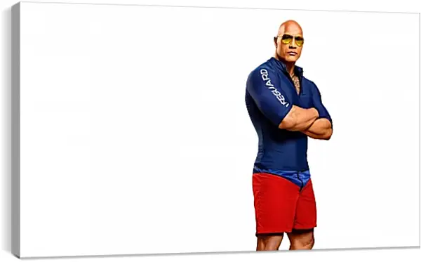 Постер на подрамнике - Dwayne Douglas Johnson. Дуэйн Джонсон (Скала) Постер на подрамнике - Dwayne Douglas Johnson. Дуэйн Джонсон (Скала)
