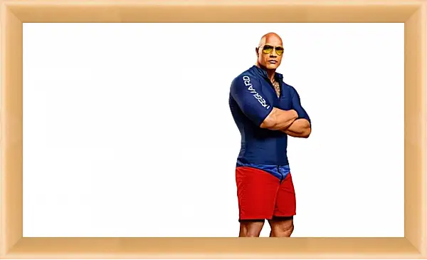 Картина в раме - Dwayne Douglas Johnson. Дуэйн Джонсон (Скала) Картина в раме - Dwayne Douglas Johnson. Дуэйн Джонсон (Скала)