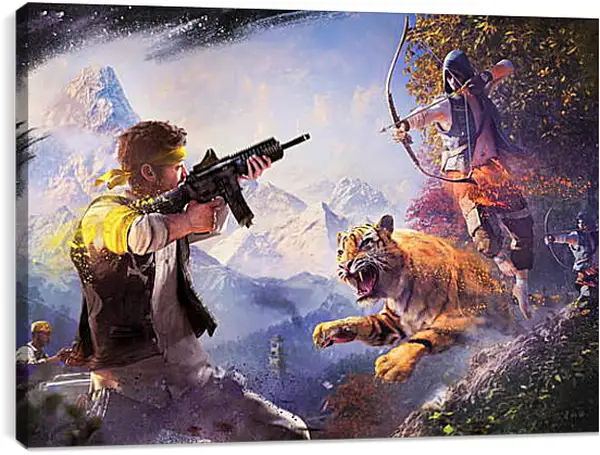 Постер на подрамнике - Far Cry 4 Постер на подрамнике - Far Cry 4