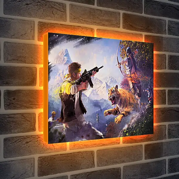 Лайтбокс световая панель - Far Cry 4 Лайтбокс световая панель - Far Cry 4