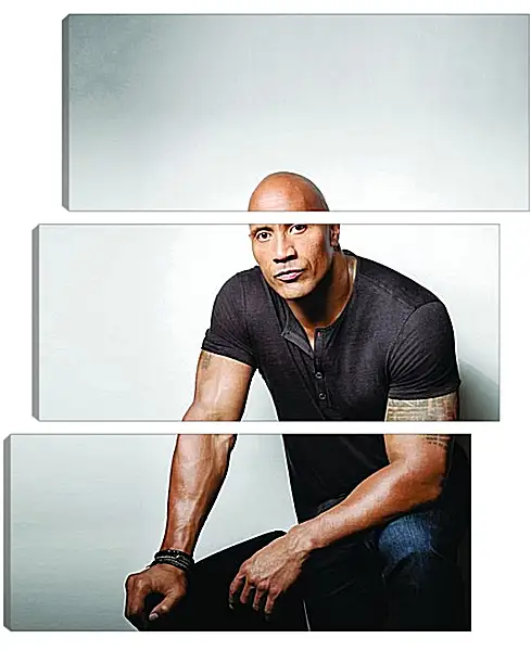 Модульная картина - Dwayne Douglas Johnson. Дуэйн Джонсон (Скала) Модульная картина - Dwayne Douglas Johnson. Дуэйн Джонсон (Скала)