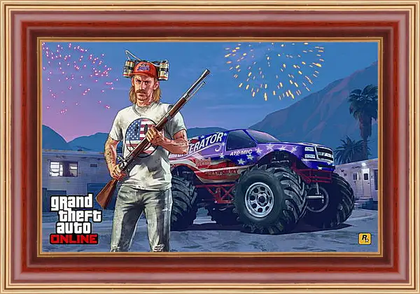 Картина в раме - Grand Theft Auto V Картина в раме - Grand Theft Auto V